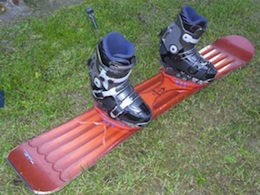 один из примеров жесткого фрирайда, продающихся в сети