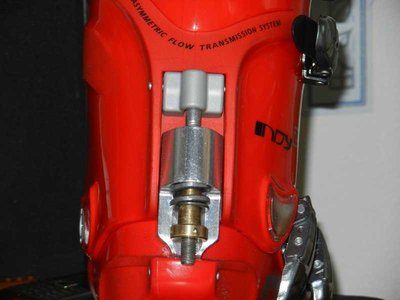 RAB на заднем ботинке