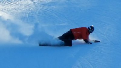 Снова передний ботинок выбил