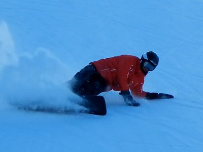 Передний ботинок выбил