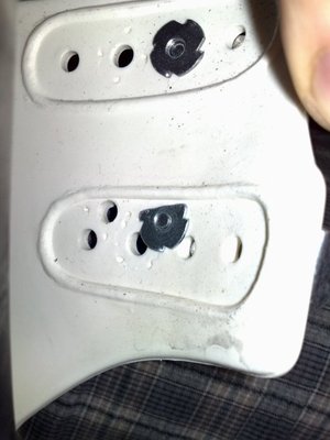 Голенище изнутри