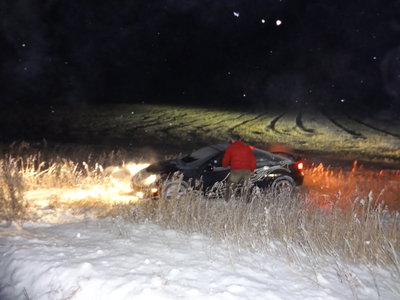 Улетел с дорроги