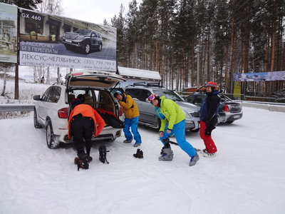 в Абзаково. день первый