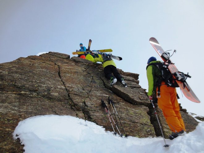 В поисках снега и новых линий спуска