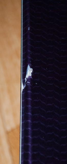 Повреждение на топшите